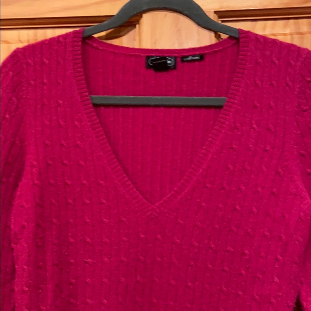 Fusia Cable Knit Cashmere Sweater